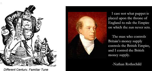 JP Morgan and Nathan Rothschild