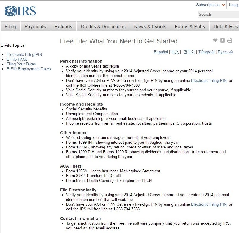 What You Need To Get Started With Free File