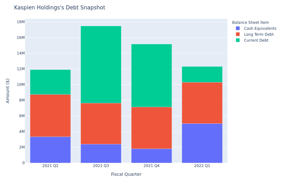 A Look Into Kaspien Holdings's Debt