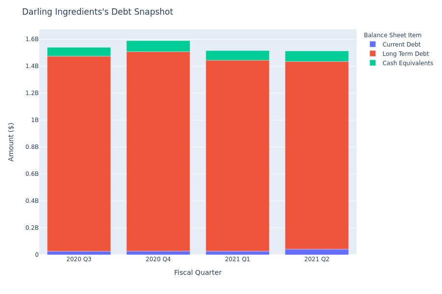 A Look Into Darling Ingredients's Debt