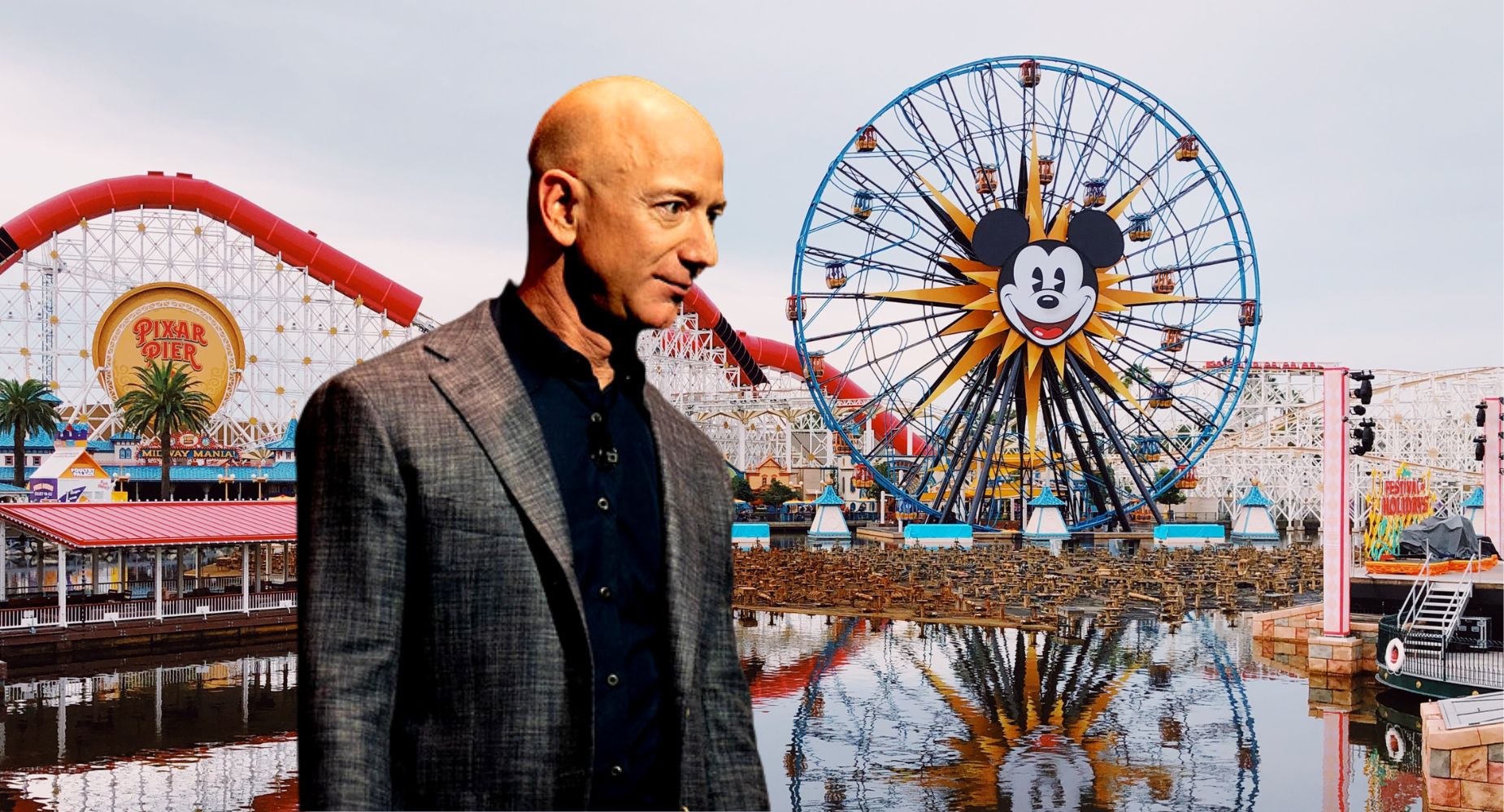 Jeff Bezos Goes To Disneyland Here s Why Fans Are Mocking Amazon