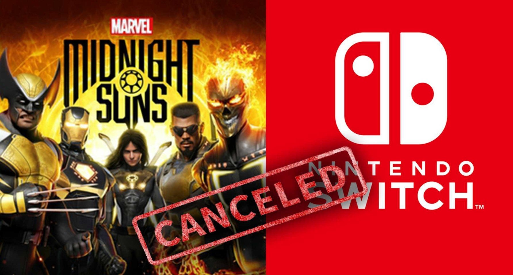 Marvel's Midnight Suns (2023), Cancelled Switch Game