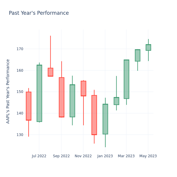 Past Year Chart