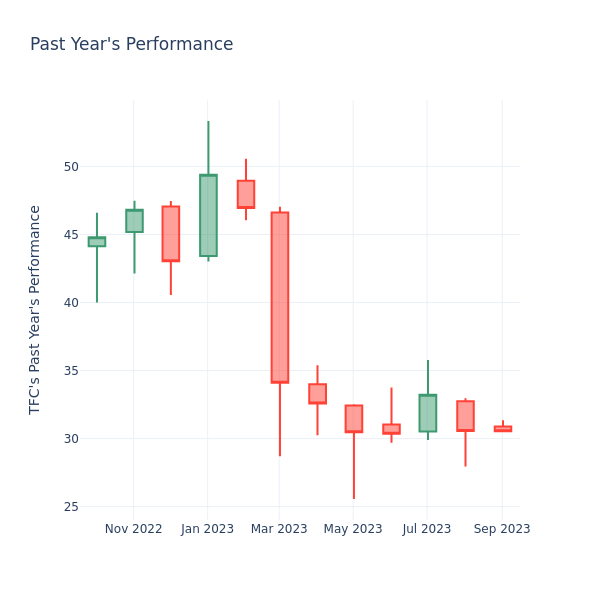 Past Year Chart