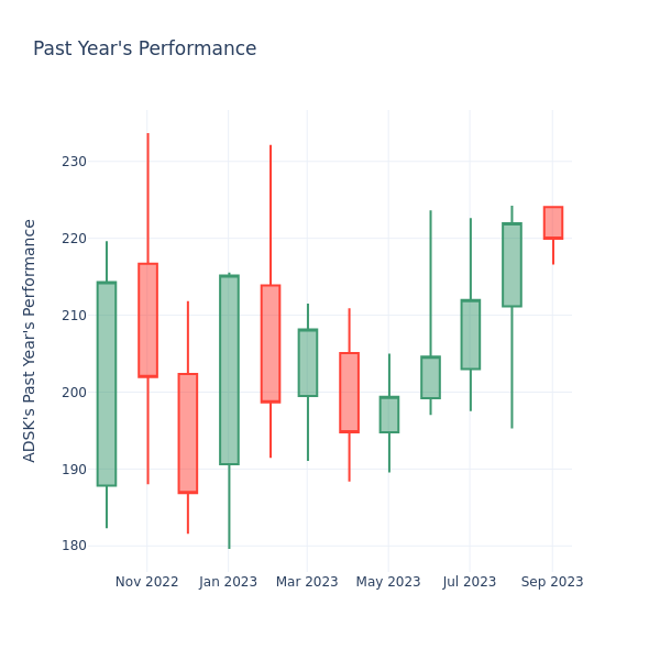 Past Year Chart