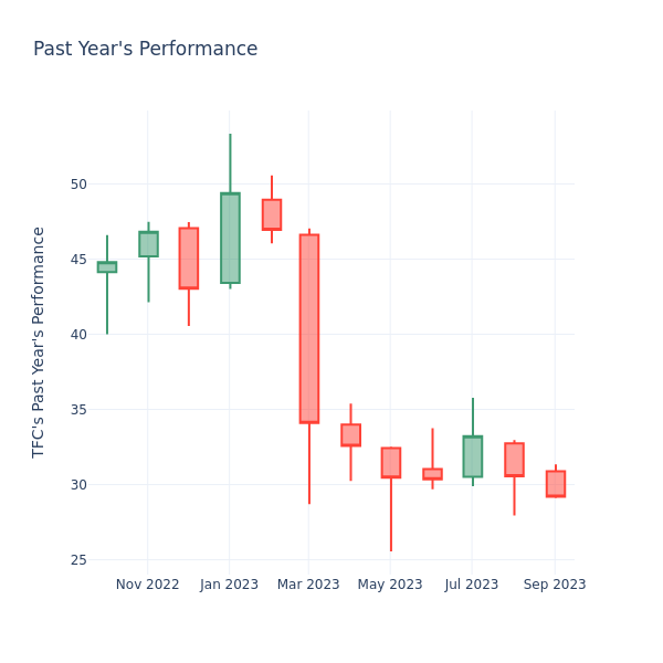 Past Year Chart