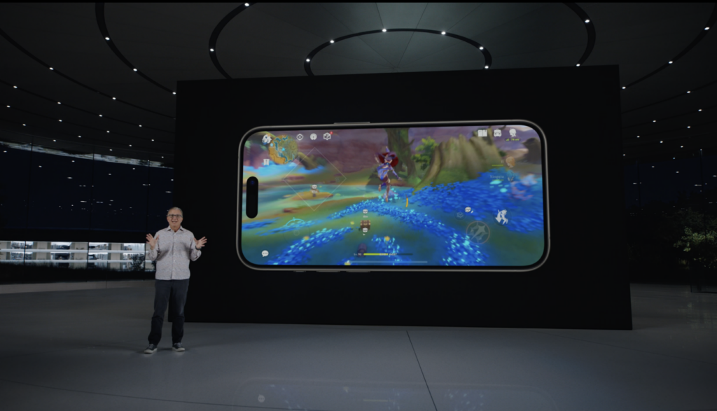 Apple says the iPhone 15 Pro will be “the best game console” The