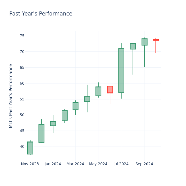 Past Year Chart