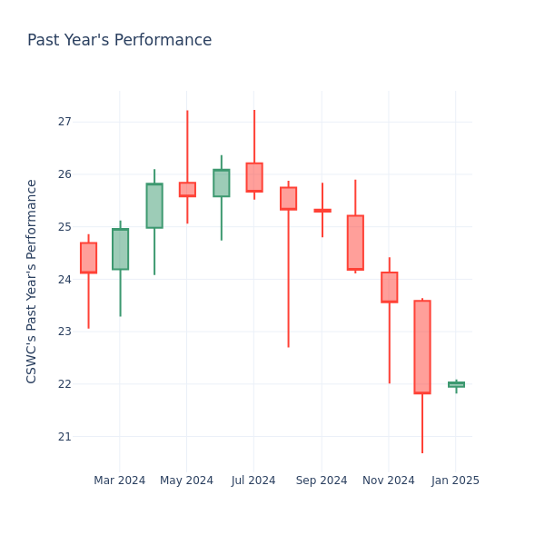 Past Year Chart