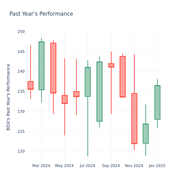 Past Year Chart