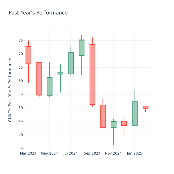 Past Year Chart