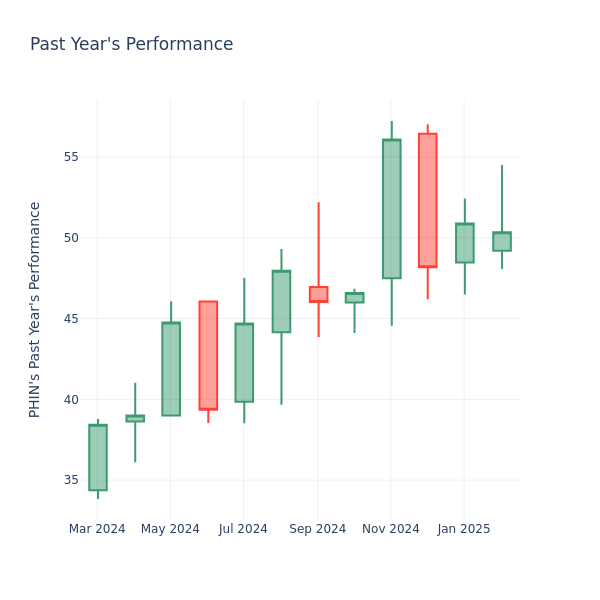 Past Year Chart