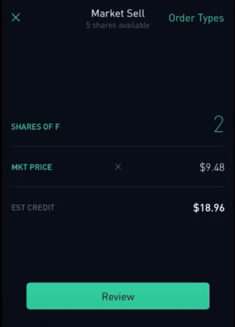 how to withdraw from robinhood after selling