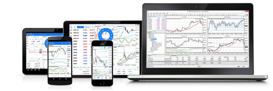 MetaTrader4 and 5 trading platforms on desktop and mobile devices. Source: MetaTrader.